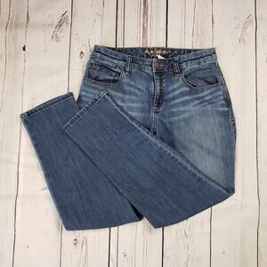 Platinum by Chicos Light Wash Blue Denim Skinny Jeans Women's Size 0/4/Small